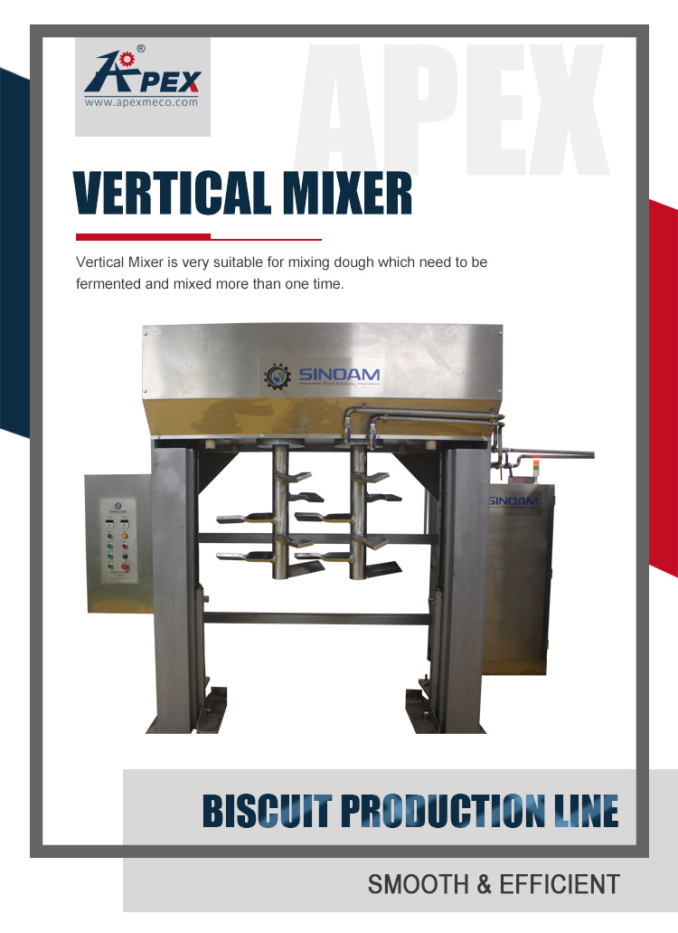 High Quality Biscuit Mixing Machine , Custom Industry Stand Dough Maker