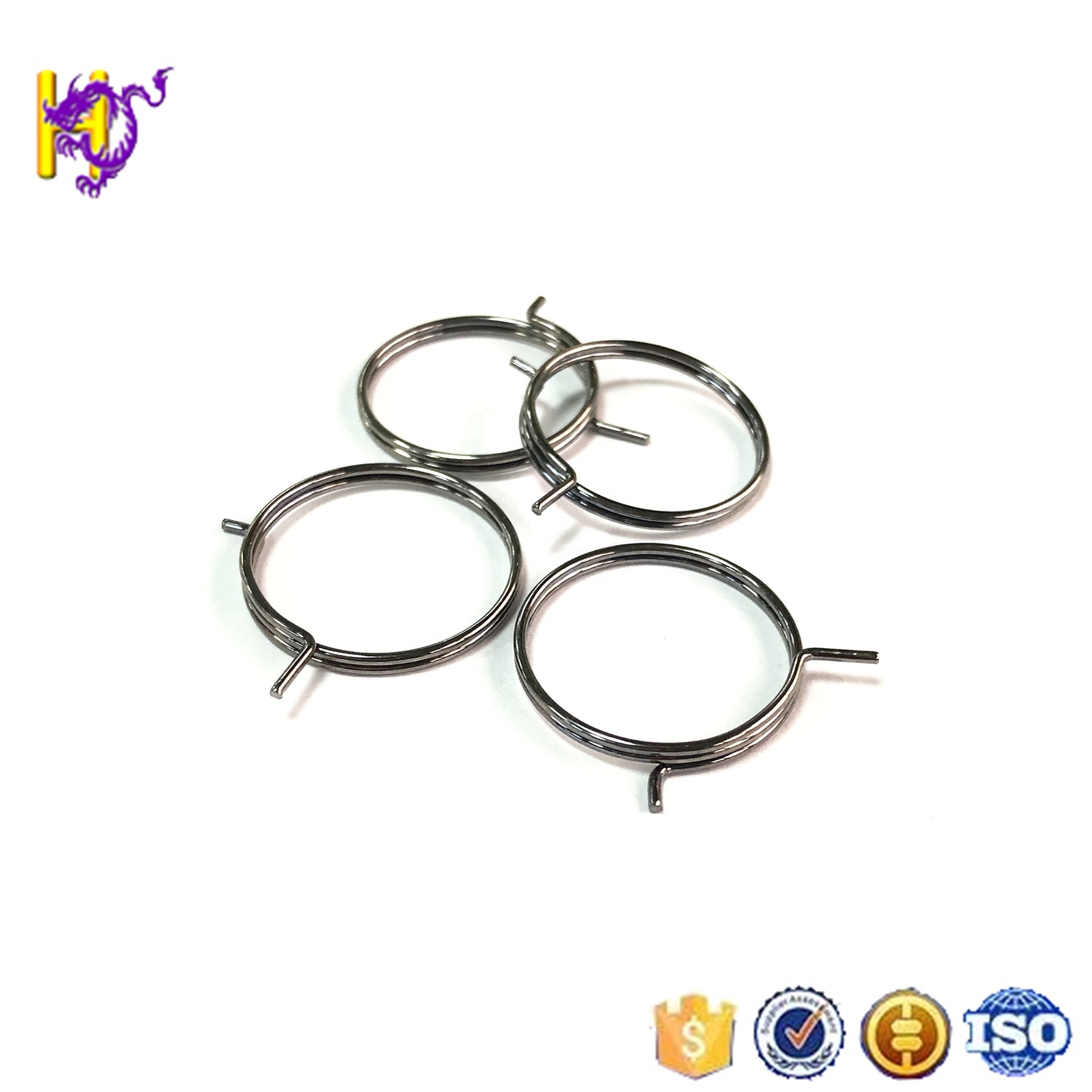 OEM Steel Small Clutch Torsion Spring Scroll With Zinc Plated