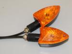 Rectangle Red Shell Motorcycle LED Brake Lights OEM Standard Size