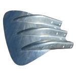 Q235 Q345 Galvanized Steel Highway Guardrail Fishtail End for Customized