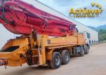 USED PUTZMEISTER M46-5RZ MERCEDES BENZ 4141 Truck Mounted Concrete Pump