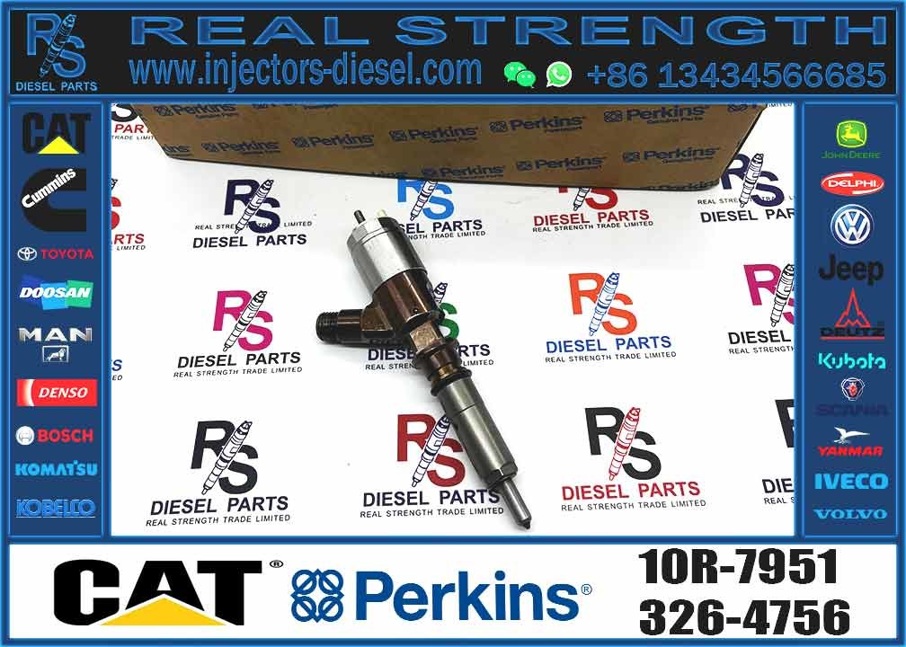 326-4756 10R-7951 32F61-00014 common rail Fuel Injector Fits for CAT C4.2 EXCAVATOR C 6.4 Engine 312D 320D 311D LRR