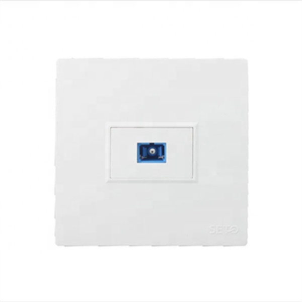 FTTH /FTTB 86 Faceplate 2 Ports Fiber Optic Terminal Box