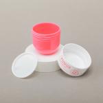 Wholesale Custom Logo Printed Plastic Packaging Jars For Body Butter And Face