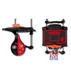 Indoor Sports Training Plastic Educational Toys Hanging Boxing Basketball Rack