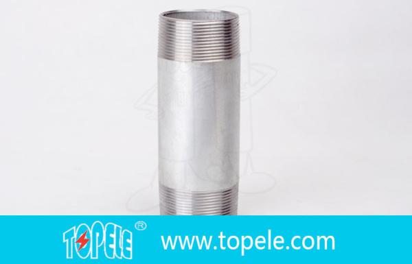 Cheap 1 / 2"- 2" Electrical Galvanized Rigid Electrical Conduit Nipple  Fittings for sale