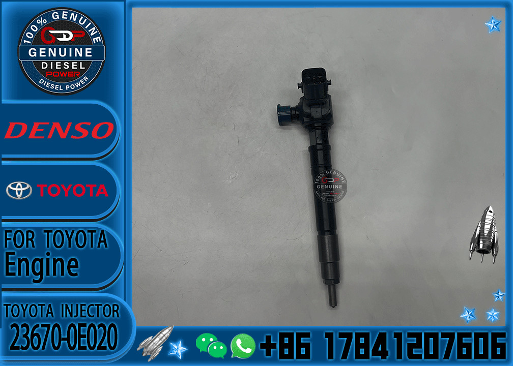 Common Rail Diesel Injector 23670-0E020 23670-09430 For Toyota Hilux 2GD