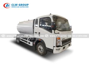 Quality HOWO LPG Bobtail Propane Delivery Truck 2.5ton 5000liters wholesale