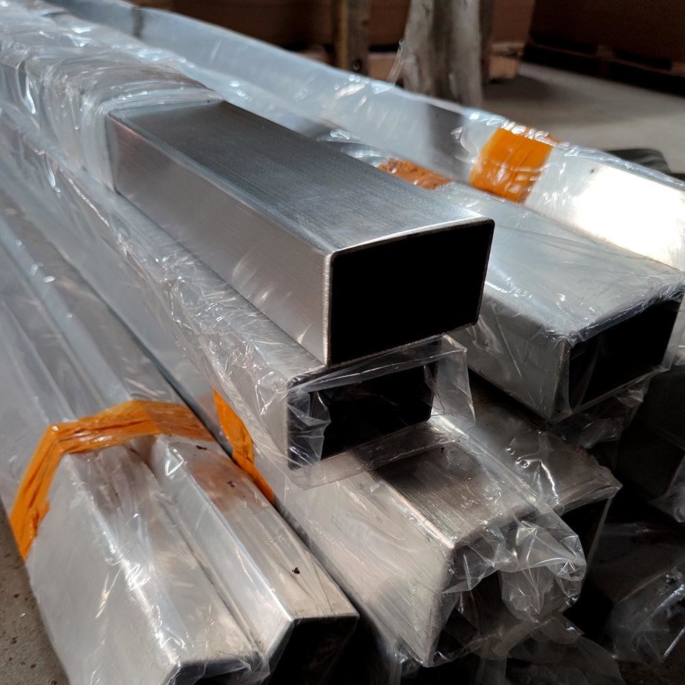 304 Stainless Steel Square Pipe Tube / 316L Stainless Steel Square Tubing 10*10 - 100*100mm