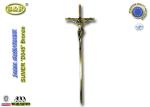 56.7*15.8cm Catholic Zinc Cross For metal Coffin Decoration D045 zamak crucifix