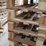 1000*1200 Mm Automatic EURO Wooden Pallet Tray Nailing Machine