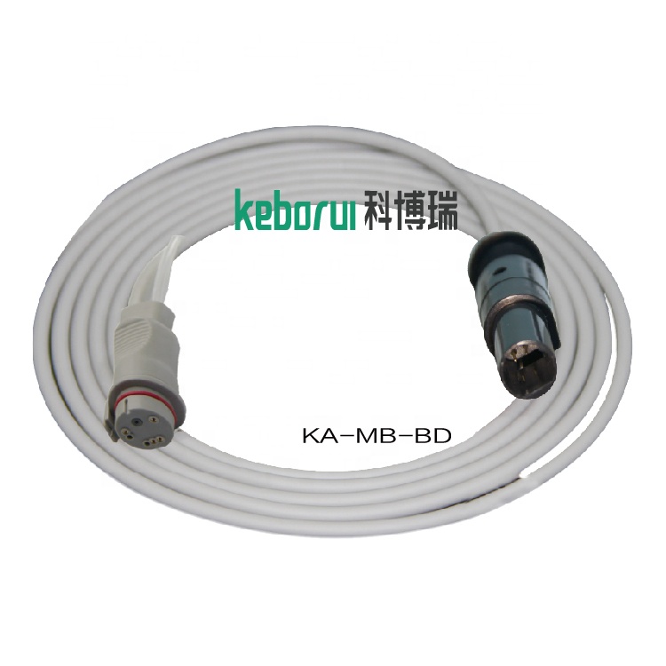 Compatible M&B  Monitor to BD transducer  IBP adapter  cable
