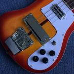 Top quality Rick 4003 model Ricken 4 strings Electric Bass guitar in Purple