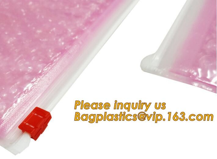 Cosmetic Pink Slider Padded Bag/Silver k Bag With Bubble,Padded Envelopes Cheap Aluminium Foil k Holographic