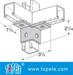 Steel Plate Galvanized Strut Channel Connecting Fitting Unistrut Channel Splice