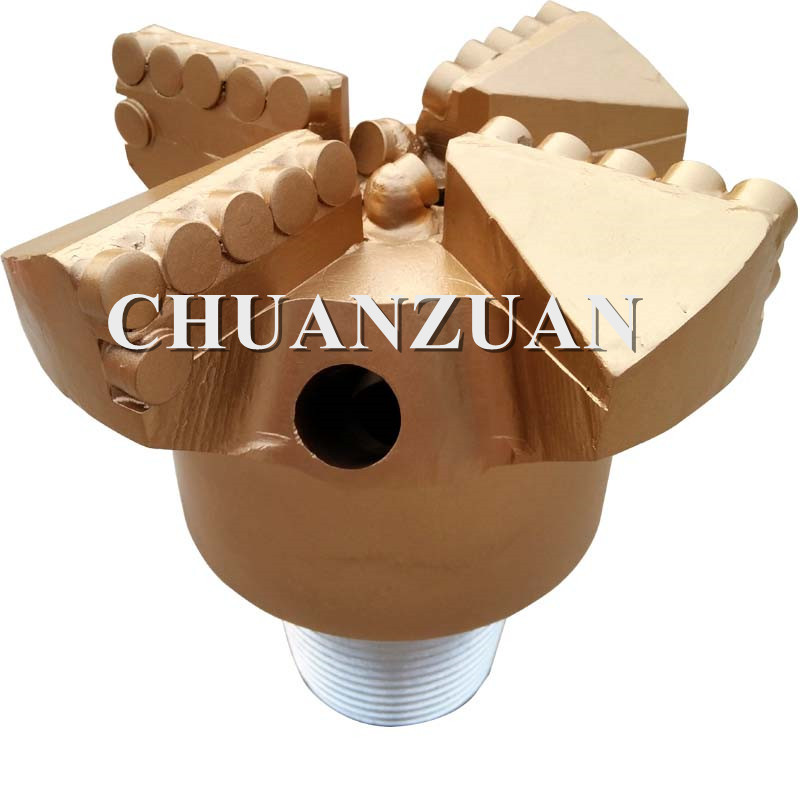 4 Wings Matrix Body PDC Bit IADC S232 180MM For Water Well / Oilfield