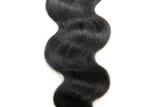 Black Raw Human Hair Extensions , 100% Unprocessed Malaysian Human Hair