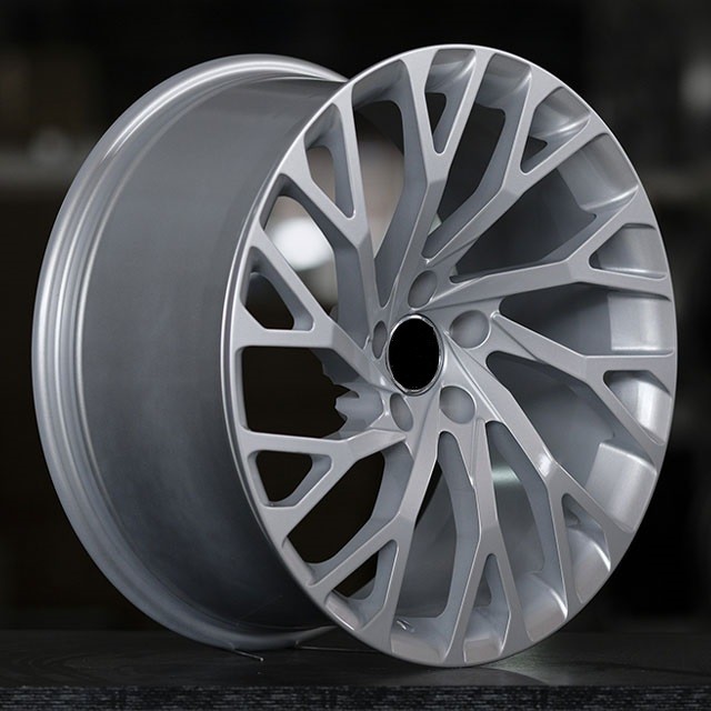Titanium Machine Face Gloss black''forged wheels for Audi Q7