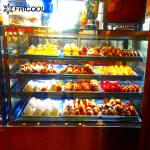 19 CU.FT Single Temperature Refrigerated Bakery Display Case 1500mm