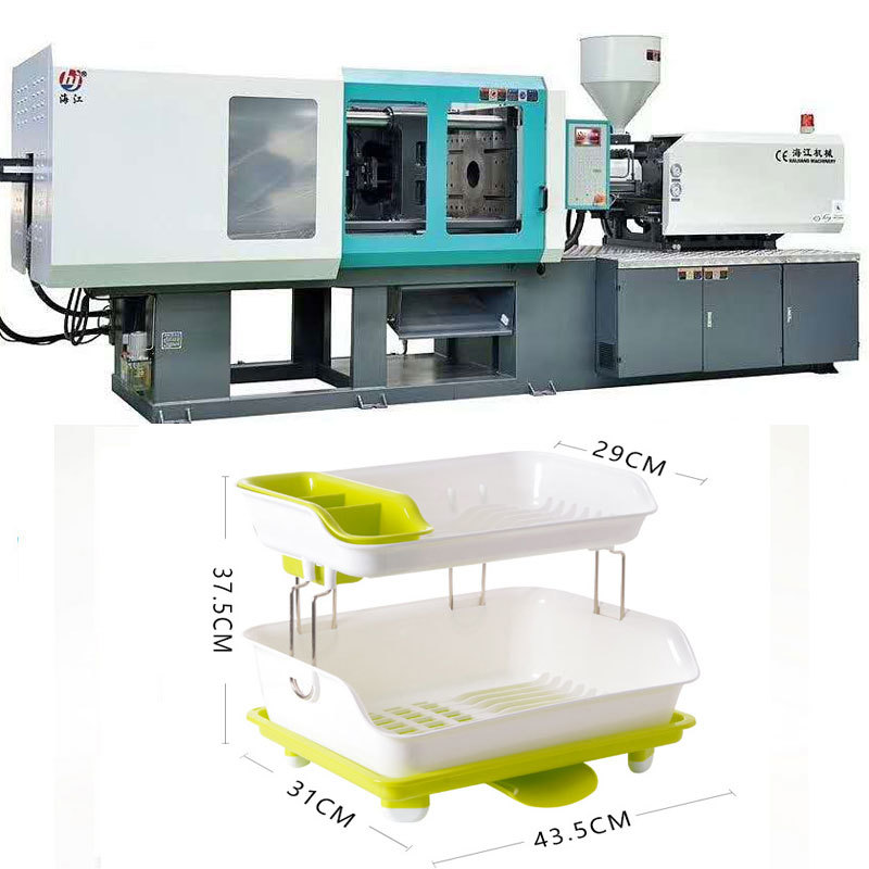 Ejector Stroke 130mm Semi Molding Machine with Production and 6.5KW Heating Power