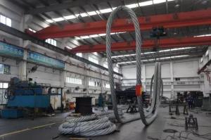Quality 3:1 GB/T 30587 300mm Cable Laid Grommet Sling wholesale
