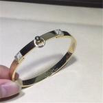 diamonds bracelet 18kt gold with white gold or yellow gold