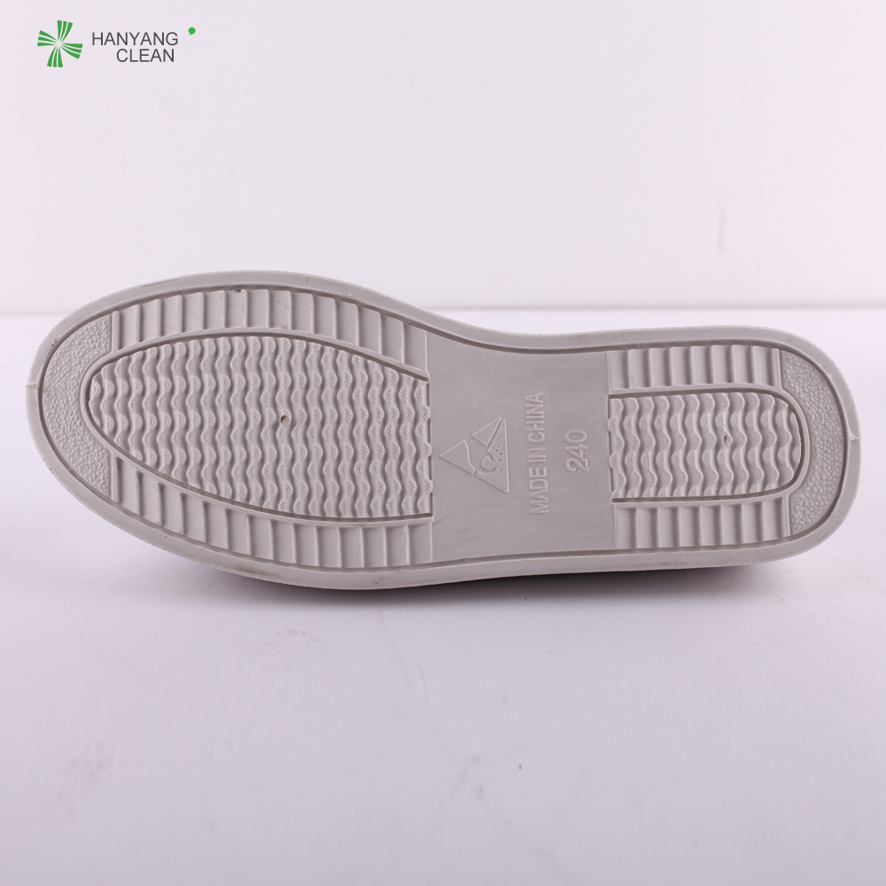 Four Holey Anti Static Shoes , TC Canvas Upper Electrostatic Dissipative Shoes