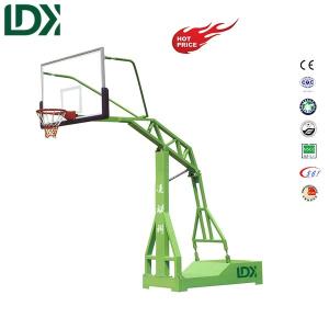 Quality Cheap Basketball Stand Manual Hydraulic Portable Indoor Or Outdoor Basketball Hoop wholesale