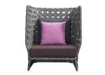 Patio Weaving High Level PE Rattan Outdoor Leisure Chairs