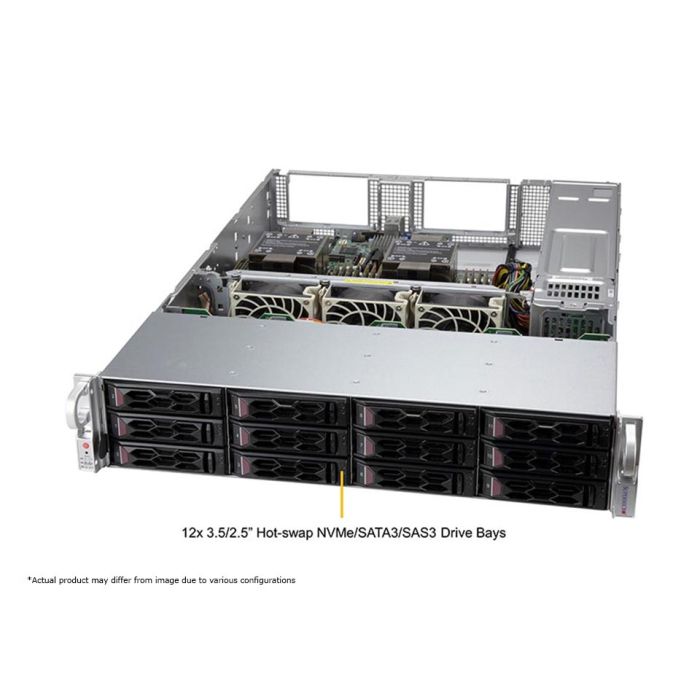 SYS-621C-TN12R Rack super ICX 4510 2P 12C/24T 2.4G 30M 16GT 150W Servers for Your Needs