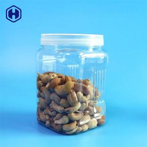 Quality Non Spill Plastic Container Screw Lid BPA Free Plastic Food Cans wholesale