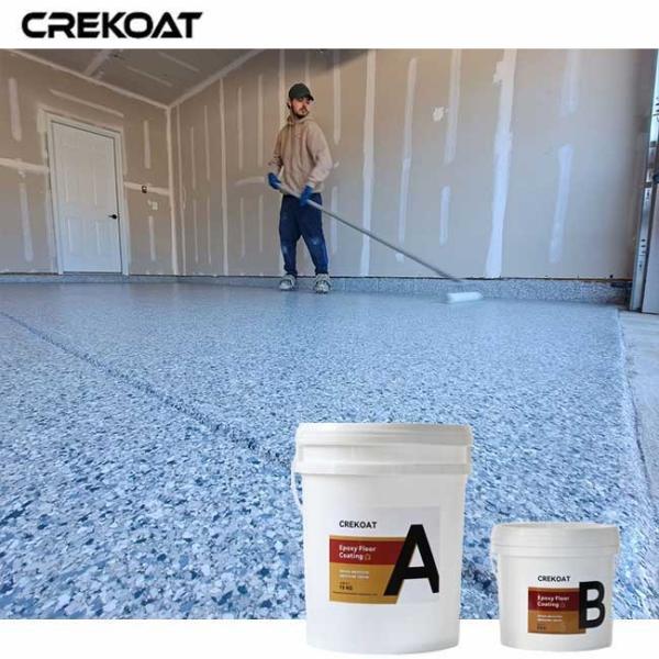 UV Resistance Polyaspartic Floor Coating Enhanced Stain Resistance For Easy