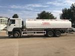 Sinotruk Howo 20000L Diesel Fuel Tanker Truck , 6000 Gallon Tanker Truck