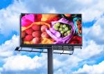 Waterproof IP65 Large Outdoor LED Advertising Screen 6000cd/sqm