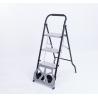 Buy cheap 3 Steps Multifunctional Folding Ladder Trolley with Two Wheels from wholesalers