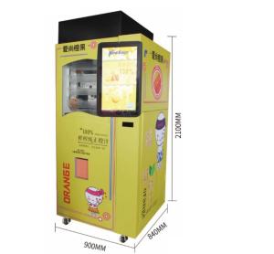 Quality Stainless Steel Orange Juicer Vending Machine Auto For Foods And Drinks wholesale