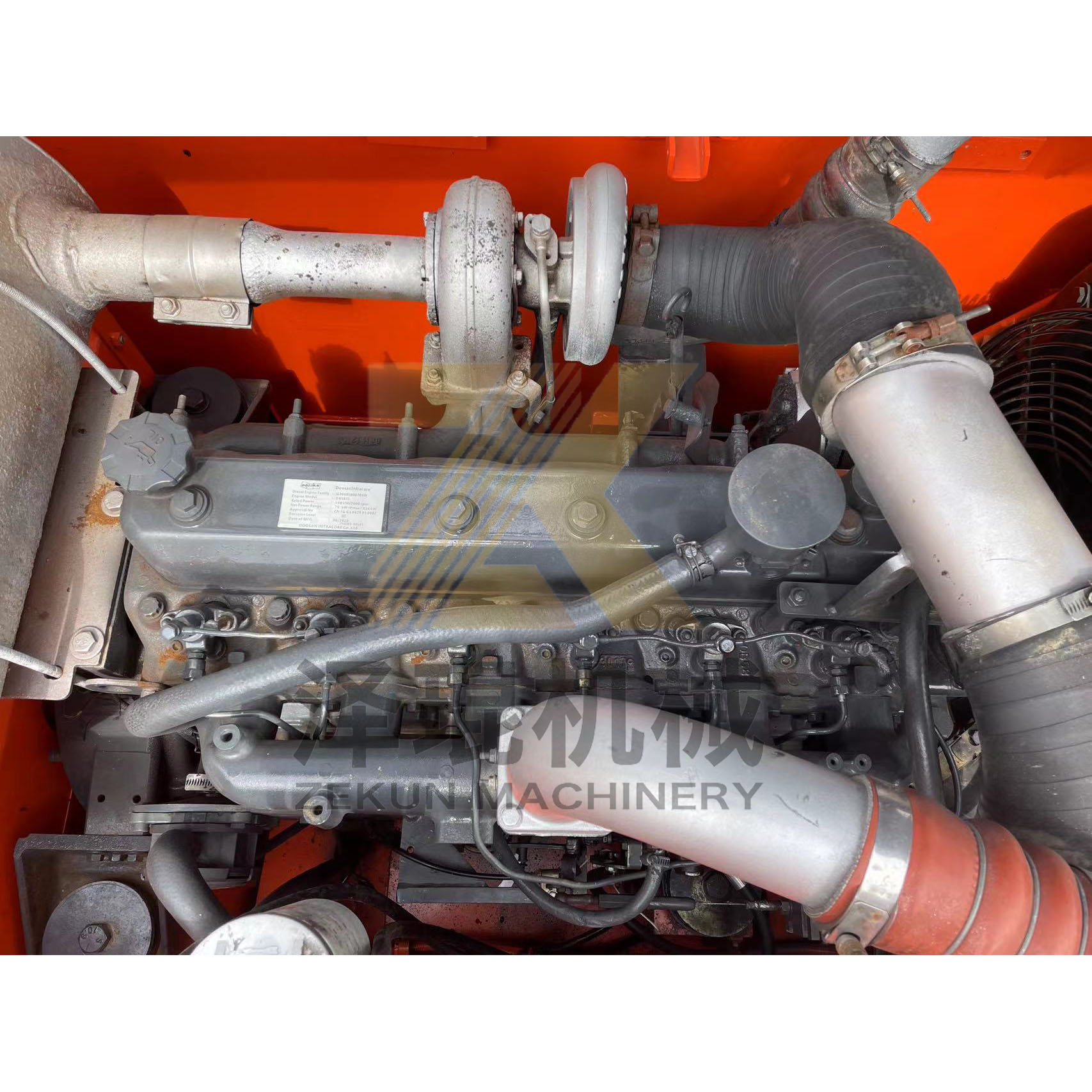 Used Doosan DX225-7 DX225-9 Excavator 23Ton with 0.92m³ Bucket
