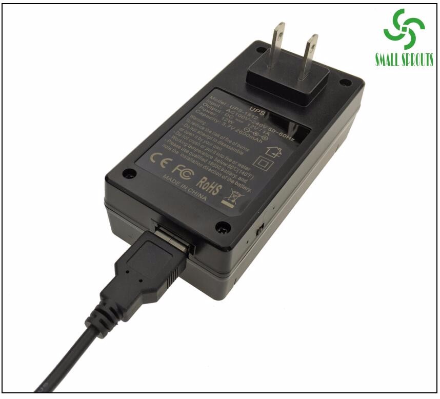 China manufacturer direct selling 12W mini DC 12V1A ups power supply for security