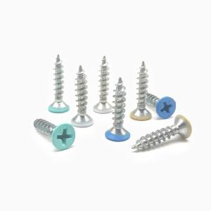 Quality DIN Color Paint Self-Tapping Paint Furniture Screw Cross wholesale