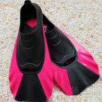 Men Women Diving Swim Fins Premium PP & TPE Material Short Scuba Fins