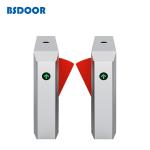 Electronic ID IC Card Retractable Flap Barrier Smart Pedestrian Control