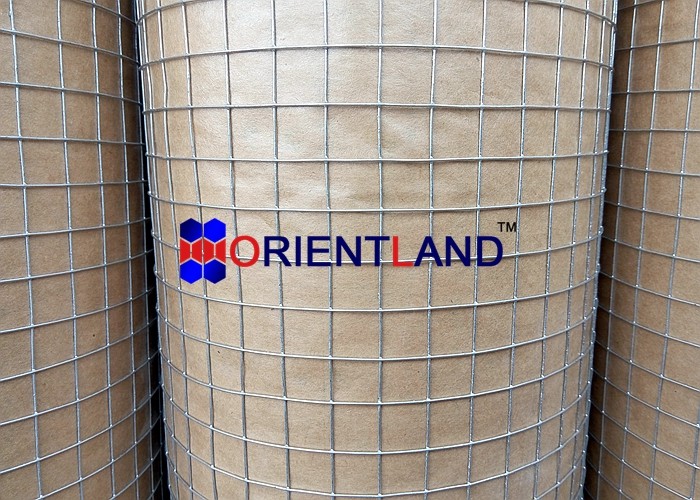 3/4" Hot Dipped Galvanized Steel Mesh Roll / Welded Metal Mesh