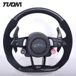 Upgrade Audi TTRS Carbon Fiber Steering Wheel Real Custom