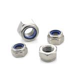 SS304 M8 Nylon Lock Nuts