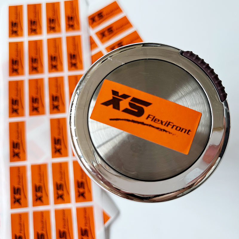 Private Labels Coated Paper Adhesive Tamper Seal Stickers Four Color Printing Attractive