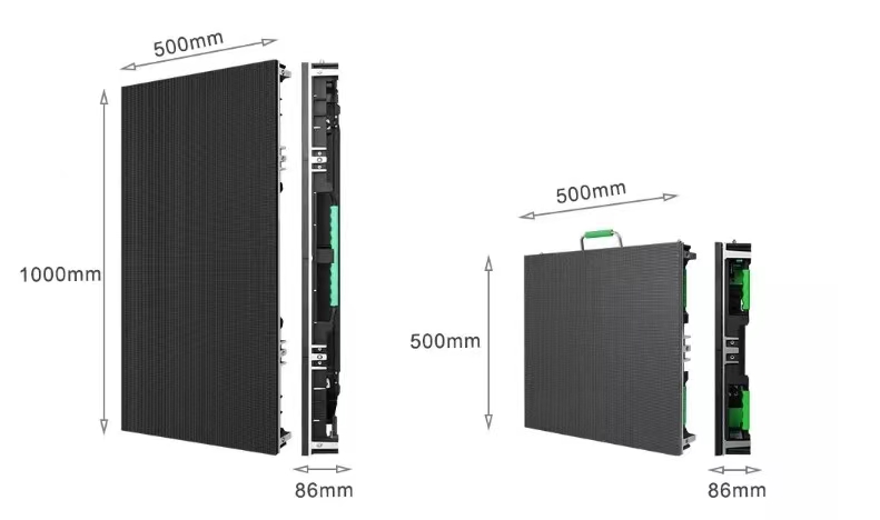 Lifespan hours 100000 P3.91 Indoor Rental LED Display for Stage Image HD Screen