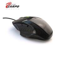 Quality 6 buttons ergonomic optical wired mouse wholesale