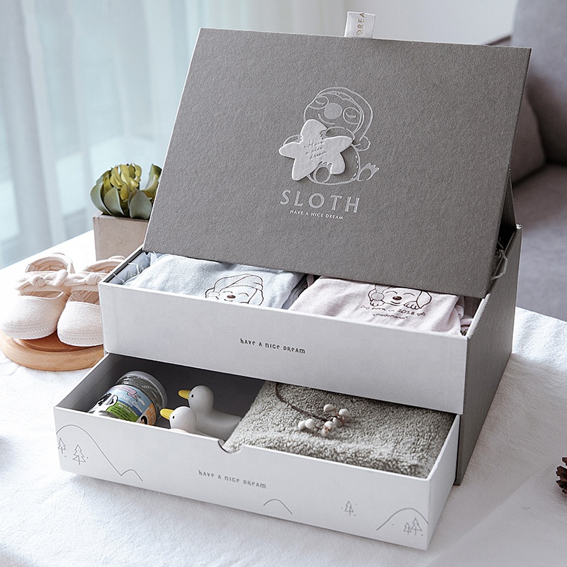 Paperboard Christmas Candy Gift Boxes Customized Logo