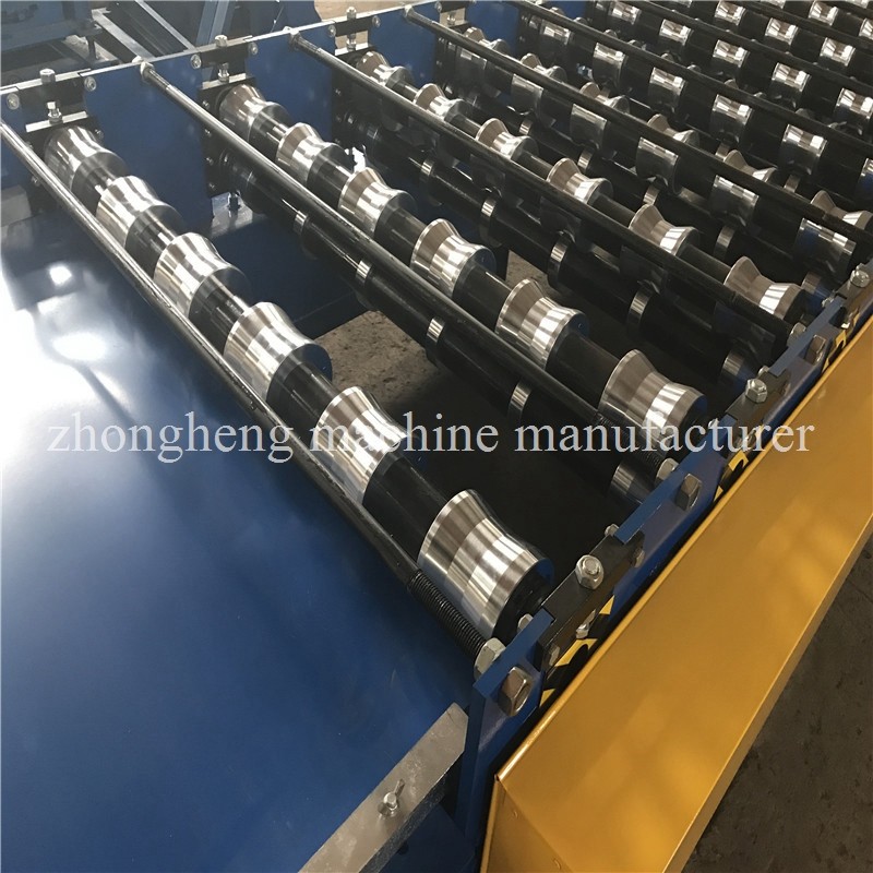Steel Fascia Roof R Panel Roll Forming Machine With PLC Control