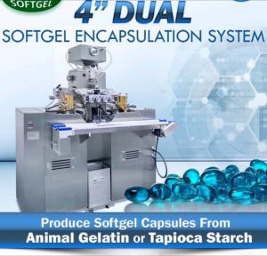 Quality CBD Oil Vegetable Soft Capsule Making Machine Electric Driven 1250 × 400 × 2300mm wholesale